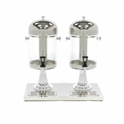 2 x 8 Litres Distributeur de Jus de boisson Professionnel Double – Image 2