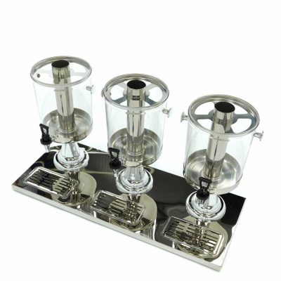 3 x 8 Litres Distributeur de Jus de boisson Professionnel Triple – Image 4