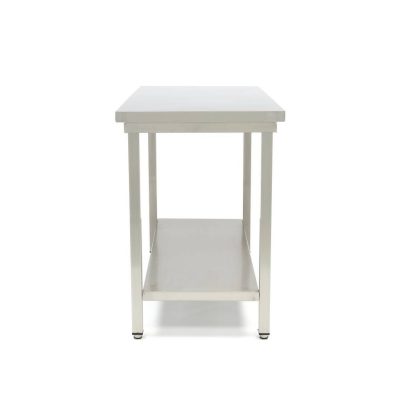 Table en Inox 70 x 140 cm<br/><a href="https://distri-kahwa.ma/leaderprice/produit/table-en-acier-inoxydable-140-x-70-cm-hauteur-reglable-avec-dosseret/"><strong><font color="blue"><font size="3px">Existe avec dosseret -></font></font></strong></a> – Image 3