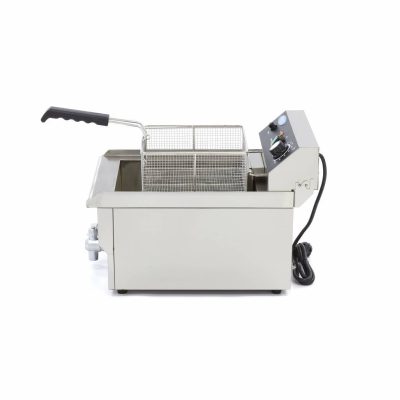 Friteuse 1 x 16L Électrique avec Robinet – Image 9