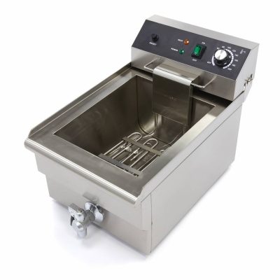 Friteuse 1 x 16L Électrique avec Robinet – Image 6