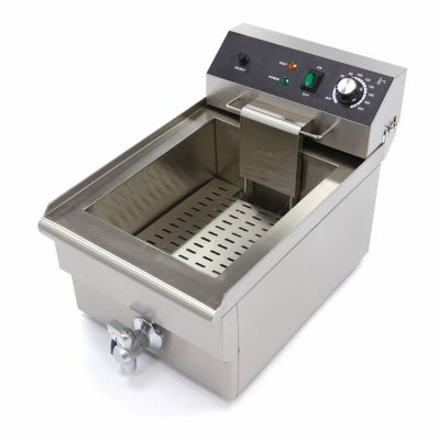 Friteuse 1 x 16L Électrique avec Robinet – Image 5
