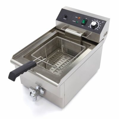 Friteuse 1 x 16L Électrique avec Robinet – Image 4