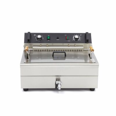 Friteuse 1 x 20L Électrique avec Robinet – Image 4