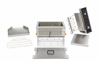 Friteuse 1 x 20L Électrique avec Robinet – Image 7