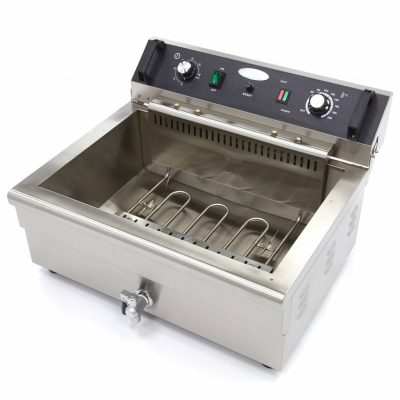 Friteuse 1 x 20L Électrique avec Robinet – Image 8