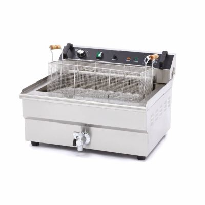 Friteuse 1 x 30L Électrique avec Robinet – Image 2