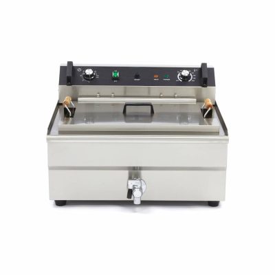 Friteuse 1 x 30L Électrique avec Robinet – Image 5