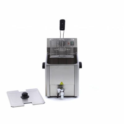 Friteuse 1 x 8L Electrique avec Robinet – Image 2