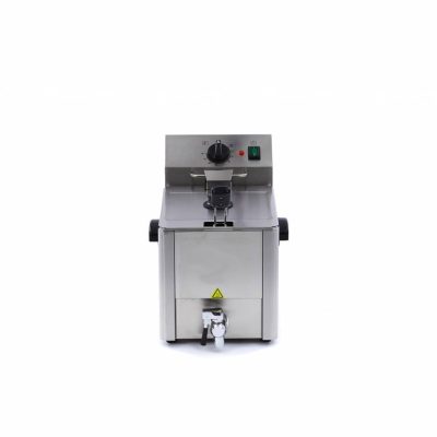 Friteuse 1 x 8L Electrique avec Robinet – Image 3