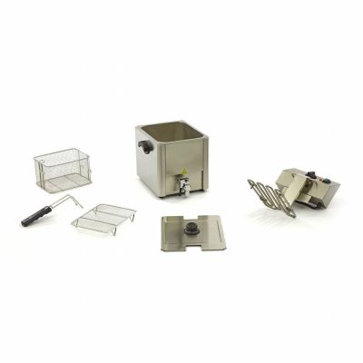 Friteuse 1 x 8L Electrique avec Robinet – Image 6