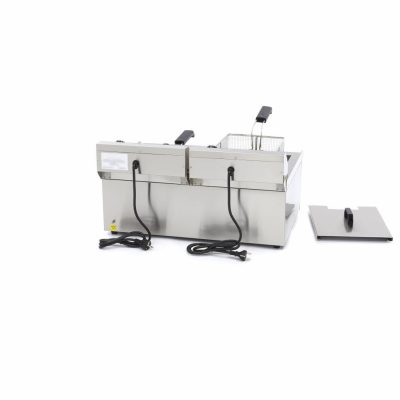 Friteuse 2 x 16L Électrique avec Robinet – Image 6