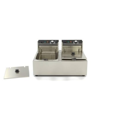 Friteuse 2 x 6L Electrique – Image 2