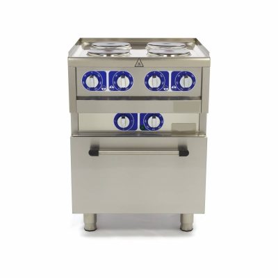 Poêle 4 Brûleurs et Four Électrique 60 cm – Image 2