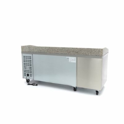 Table à Pizza Réfrigérée 580 Litres 2 Portes 7 Tiroirs – Image 4