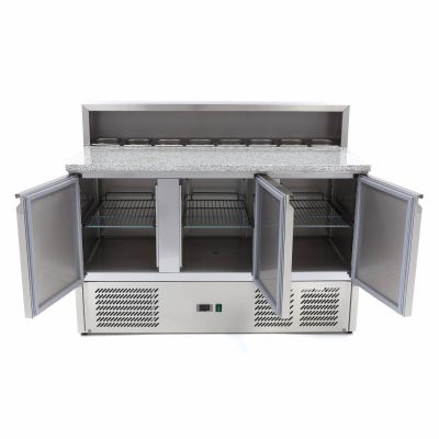 Table à Pizza Réfrigérée 400 Litres 8 x 1/6 GN – Image 3