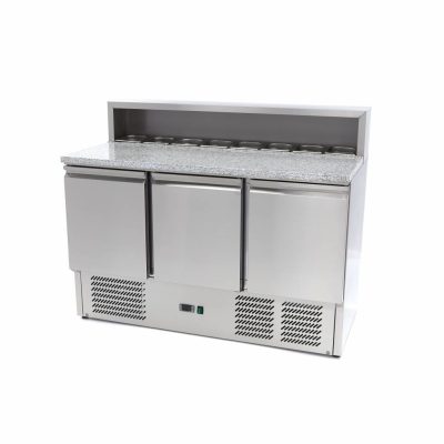 Table à Pizza Réfrigérée 400 Litres 8 x 1/6 GN