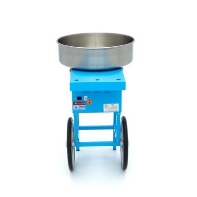 Machine à barbe à papa avec chariot Diamètre 52cm - Bleu – Image 3