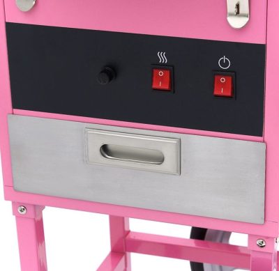 Machine à barbe à papa avec chariot Diamètre 52cm - Rose – Image 7