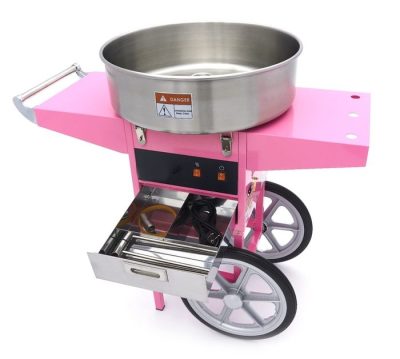 Machine à barbe à papa avec chariot Diamètre 52cm - Rose – Image 8