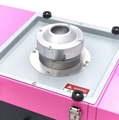 Machine à barbe à papa avec chariot Diamètre 52cm - Rose – Image 14