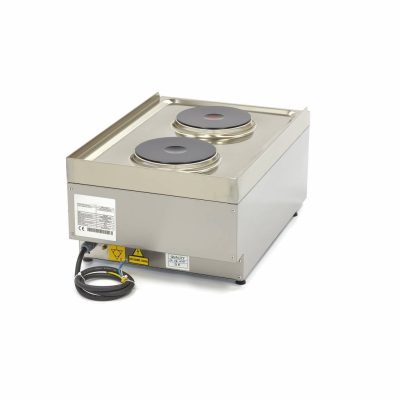 2 Brûleurs Électrique - Table de Cuisson 60 cm – Image 4