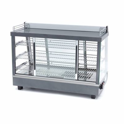 136L Vitrine Chauffante Inox – Image 4