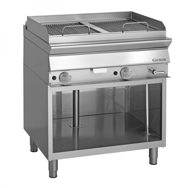 Grill Vapeur 2 Zones Gaz 70 cm 129378
