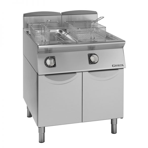 Friteuse Electrique 2 Cuves 21 Litres 90 cm 129639