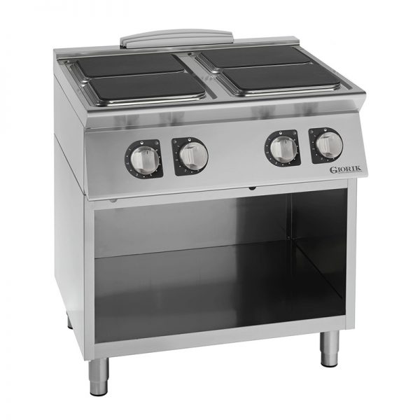 cuisinière 4 surfaces carrées 90 cm 129556