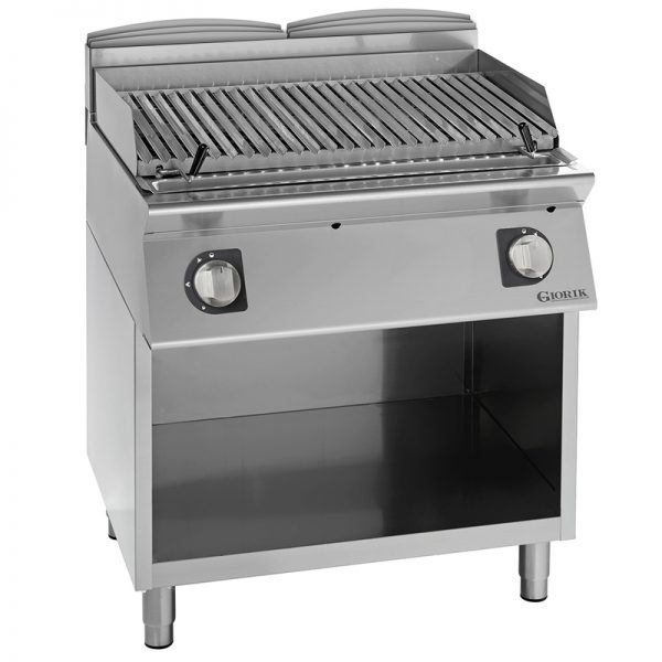 Grill Pierre de Lave 2 Grilles GAZ 90 cm 129599