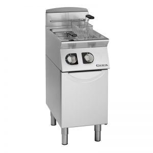 Friteuse Gaz Brûleur Interne 2 Cuves 8 Litres 90 cm 129610