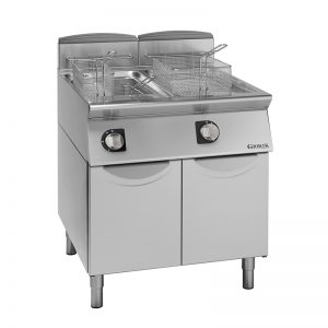 Friteuse à Gaz 2 Cuves 17 Litres 70 cm 129391