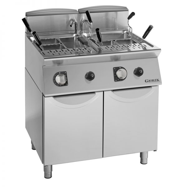 Cuiseur de Pâtes 2 Cuves 40L 90 cm 129650