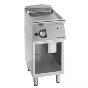 Grill Gaz 1 Surface Rainurée 70 cm 134044