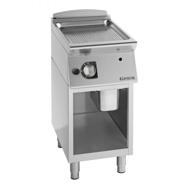 Grill Gaz 1 Surface Rainurée 70 cm 134044
