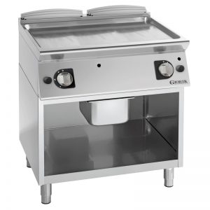 Grill Gaz 2 surfaces Lisses 70 cm 134045