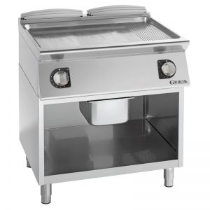 Grill Electrique 1 Surface Lisse + 1 Surface Rainurée 70 cm 134052