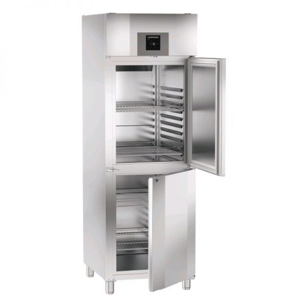 Armoire négative ventilée GN2/1, cuve inox emboutie, 2 portillons, 596L, gamme COMFORT 130347