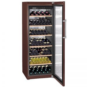 Cave à vin 1 zone mono-température porte vitrée 253 bouteilles 133237