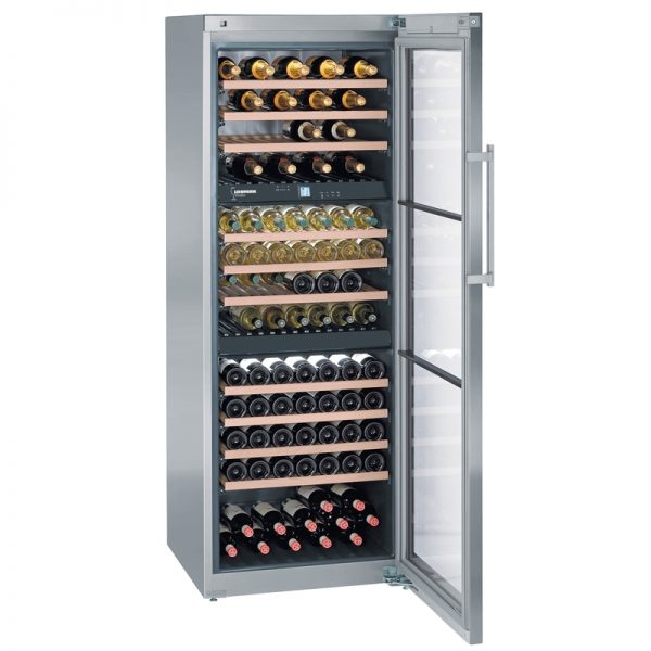 Cave à vin 3 zones température indépendantes 178 bouteilles 133225