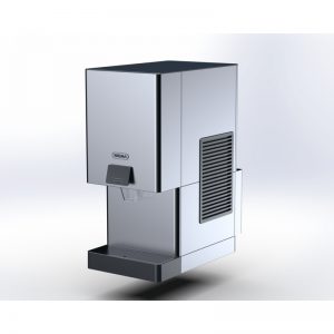 Distributeur automatique de glace nuggets, production 100 kg/24h, réserve 5kg, condenseur air 134027