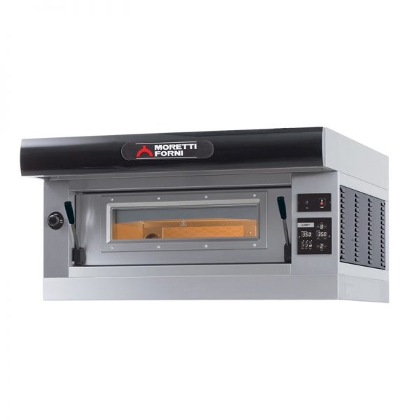 Four à sole, serieP avec moufle entièrement en pierre réfractaire avec résistances intégrées, 1 chambre, 9 pizzas ø30 ou 4 pizzas ø45 ou 3 plaques 600x400  113194