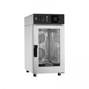 Four mixte compact gaz, écran digital 7'', 10 niveaux GN 1/1 vapeur par injection directe et lavage intégré 131248