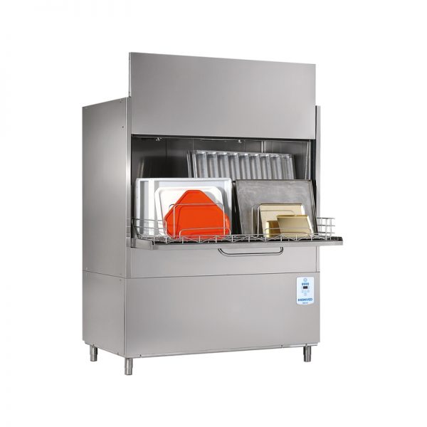 Lave-batterie paniers 1320x700 hauteur de passage 650 mm avec break tank 114484