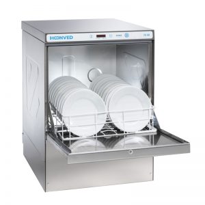 Lave-vaisselle / Lave-ustensiles polyvalent, paniers 500x600, passage 400 mm, avec break tank 114480