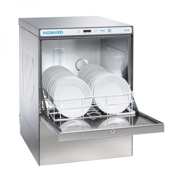 Lave-vaisselle / Lave-ustensiles polyvalent, paniers 500x600, passage 400 mm, avec break tank 114480