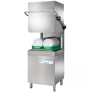 Lave-vaisselle à capot, paniers 500x500, débit jusqu'à 30 paniers/h, break tank  135595