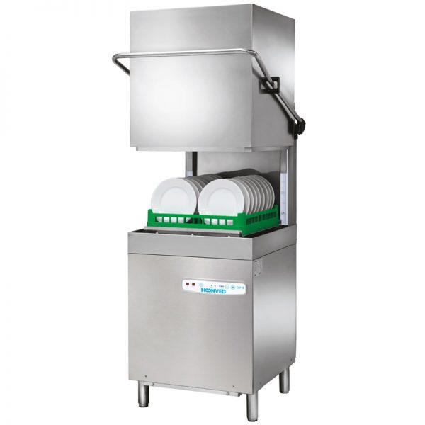 Lave-vaisselle à capot, paniers 500x500, débit jusqu'à 30 paniers/h, break tank  135595