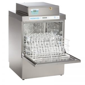 Lave-verres et lave- vaisselle double paroi, paniers 500x500 avec Break Tank et osmoseur 131229